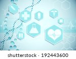 digitally generated medical... | Shutterstock . vector #192443600