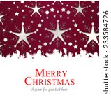 merry christmas against... | Shutterstock . vector #233584726