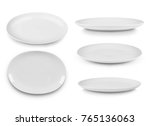 Plate isolated on white...