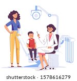 family medicine dental concept. ... | Shutterstock .eps vector #1578616279