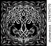 celtic sacred symbols  ... | Shutterstock .eps vector #1795754770