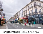 Small photo of London, UK - March 5 2022: North End Road, Hammersmith and Fulham, West London