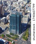 Small photo of Cape Town, Western Cape / South Africa - 02/27/2014: Aerial photo of Portside Tower