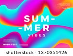 summer abstract gradient... | Shutterstock .eps vector #1370351426