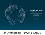 technology image of globe.... | Shutterstock .eps vector #1924142879