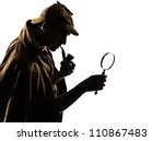 Sherlock Holmes Silhouette In...