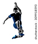 one italian soccer player man... | Shutterstock . vector #309918593
