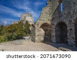 Small photo of Sacra di San Michele - Saint Michael abbey, the ancient medieval abbey near Tourin in the North of Italy
