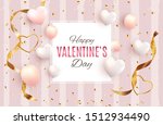 valentine's day love and... | Shutterstock .eps vector #1512934490