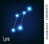 The Constellation "lyra" Star...