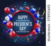 presidents day in usa... | Shutterstock . vector #578931643