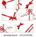 collection of beautiful cards... | Shutterstock .eps vector #121114240
