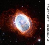Southern Ring Nebula. Space...
