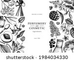 vector banner with fragrant... | Shutterstock .eps vector #1984034330