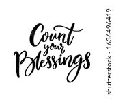 Cout Your Blessings. Christian...