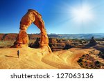 Beautiful Arches National  Park