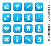 medical vector icon set for web ... | Shutterstock .eps vector #109204556