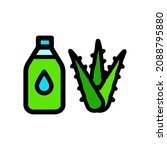 agave aloe vera simple icon.... | Shutterstock .eps vector #2088795880
