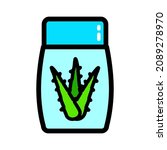 agave aloe vera simple icon.... | Shutterstock .eps vector #2089278970