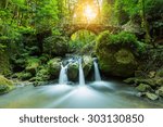 Luxemburg  Mullerthal Waterfall
