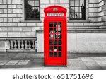Red Phone Booth In London