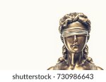  blind lady justice or Iustitia / Justitia the Roman goddess of Justice