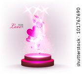 beautiful digital love and... | Shutterstock .eps vector #101767690