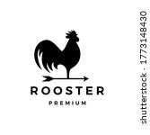 Rooster Arrow Weathervane Logo...