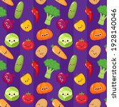 seamless pattern with cute... | Shutterstock .eps vector #1928140046
