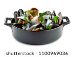 Mussels In A White Wine And...