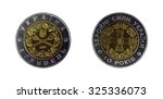 commemorative coin ukraine 5... | Shutterstock . vector #325336073