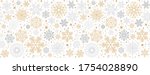simple christmas seamless... | Shutterstock .eps vector #1754028890