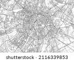 vector map of the city of... | Shutterstock .eps vector #2116339853