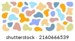 various blotch. random color... | Shutterstock .eps vector #2160666539