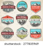 set of 9 vector high quality... | Shutterstock .eps vector #277835969