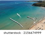 Visit Greece for water sports lovers is the right place. Watersports centre is located in St. Nicholas beach, close to the Vasilikos Beach