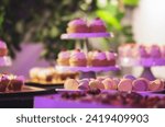 Small photo of Decadent Delights: A Cornucopia of Homemade Cakes and Desserts Gracefully Adorned on a Lavishly Decorated Table