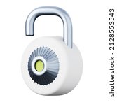 code lock open high quality 3d... | Shutterstock . vector #2128553543