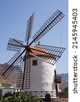 traditional old windmill at... | Shutterstock . vector #2145945403