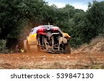 Small photo of FRONTEIRA, PORTUGAL - NOV 26 : French team formed by Thierry Charbonnier, Jean Brochard and Jean Beziat in a MMP Rally Raid races in the 19th 24H TT Vila de Fronteira Edition, on Nov 26, 2016.