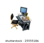 Desk And Office Items Where...
