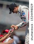 Small photo of September 29, 2019 - Concord, North Carolina, USA: David Ragan (38) gets introduced for the Bank of America ROVAL 400 at Charlotte Motor Speedway in Concord, North Carolina.