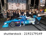 Small photo of August 20, 2022 - Madison, IL, USA: JOSEF NEWGARDEN (2) of Nashville, Tennessee wins the Bommarito Automotive Group 500 at World Wide Technology Raceway in Madison, IL, USA.
