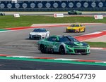 Small photo of Mar 26, 2023-Austin, TX: AUSTIN DILLON (3) brings his car through the turns during the EchoPark Automotive Grand Prix at Circuit Of The Americas (COTA) in Austin, TX.