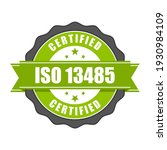 iso 13485 standard certificate... | Shutterstock .eps vector #1930984109