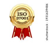 iso 37001 standard certified... | Shutterstock .eps vector #1931639486