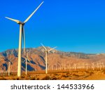 Wind Turbines Near Palm Springs ...