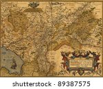 Antique Map Of Germany And The...