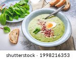 Creamy Sorrel Soup With Egg And ...