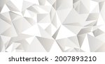 white crumpled abstract... | Shutterstock .eps vector #2007893210